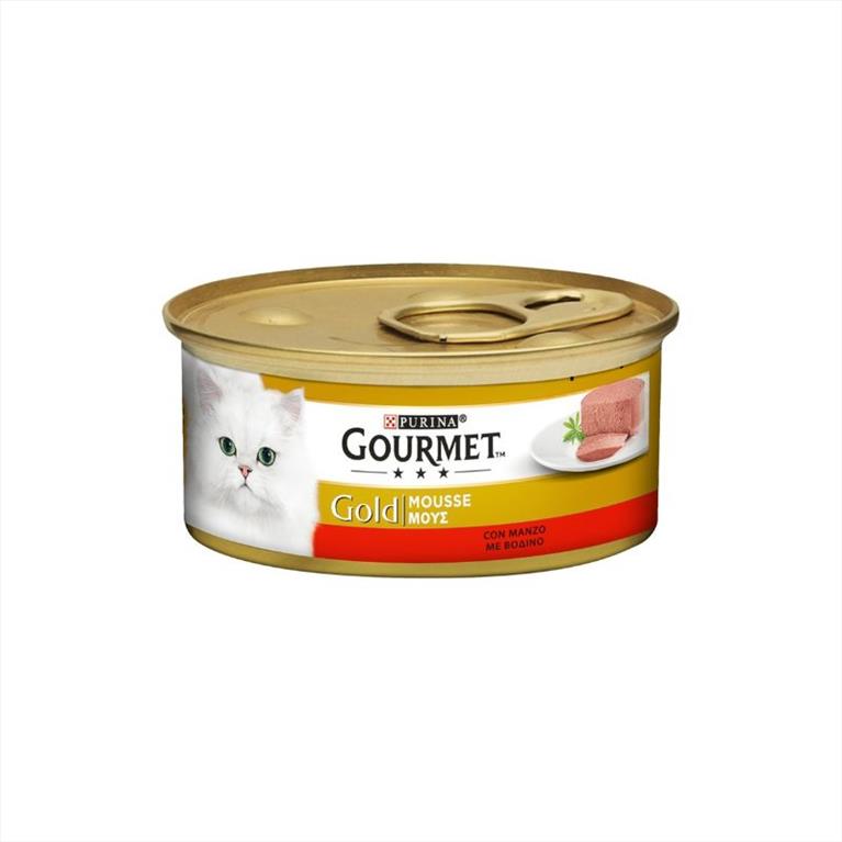 Gourmet Gold Μους με Βοδινό 85gr