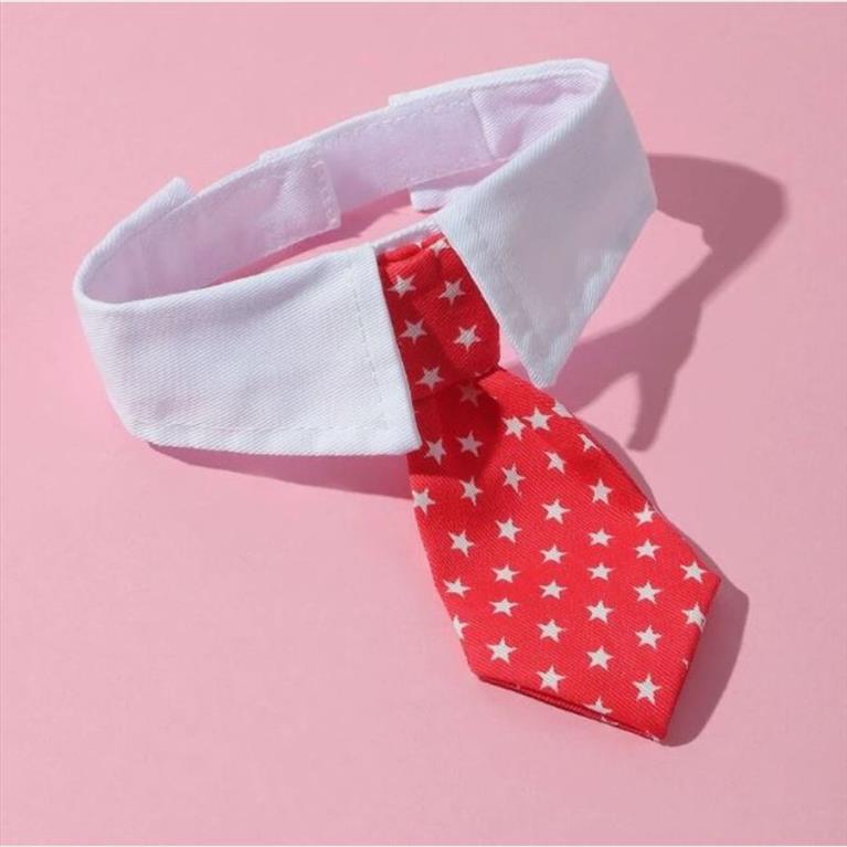 ΚόκκινηΓραβάτα για Γατογαμπρούς με Γιακά