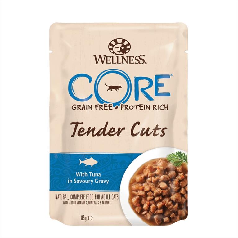 Wellness Core Tender Cuts Τόνος σε Σάλτσα 85gr
