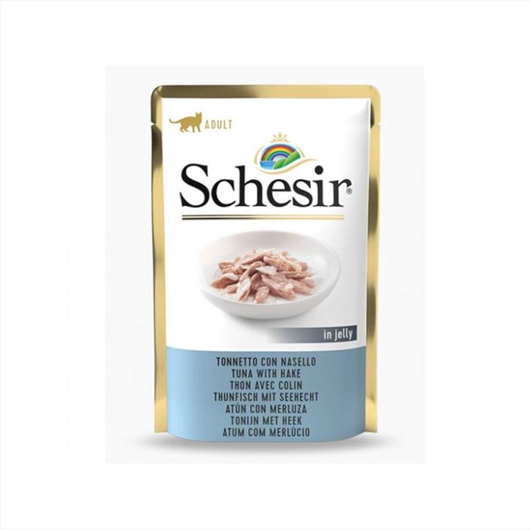 Schesir Pouch με Τόνο και Μπακαλιάρο 85gr