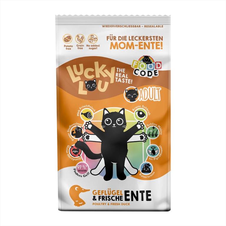 Lucky Lou Food Code Adult Πουλερικά & Φρέσκια Πάπια 1.70kg