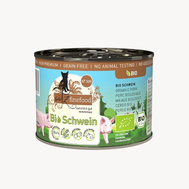 Catz Finefood Bio Χοιρινό Κονσέρβα 200gr