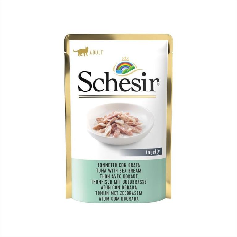 Schesir Pouch με Τόνο και Τσιπούρα 85gr
