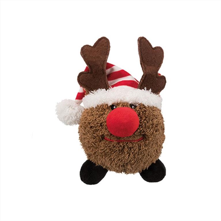 Χριστουγεννιάτινη Λούτρινη Μπάλα Τάρανδος