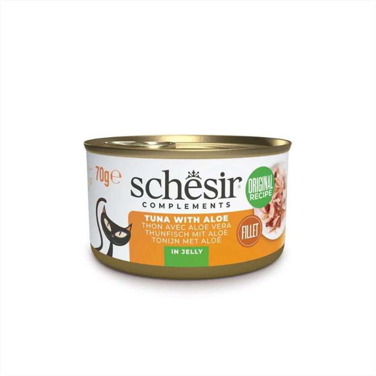 Schesir Cat Complements Jelly με Τόνο και Αλόη 70gr
