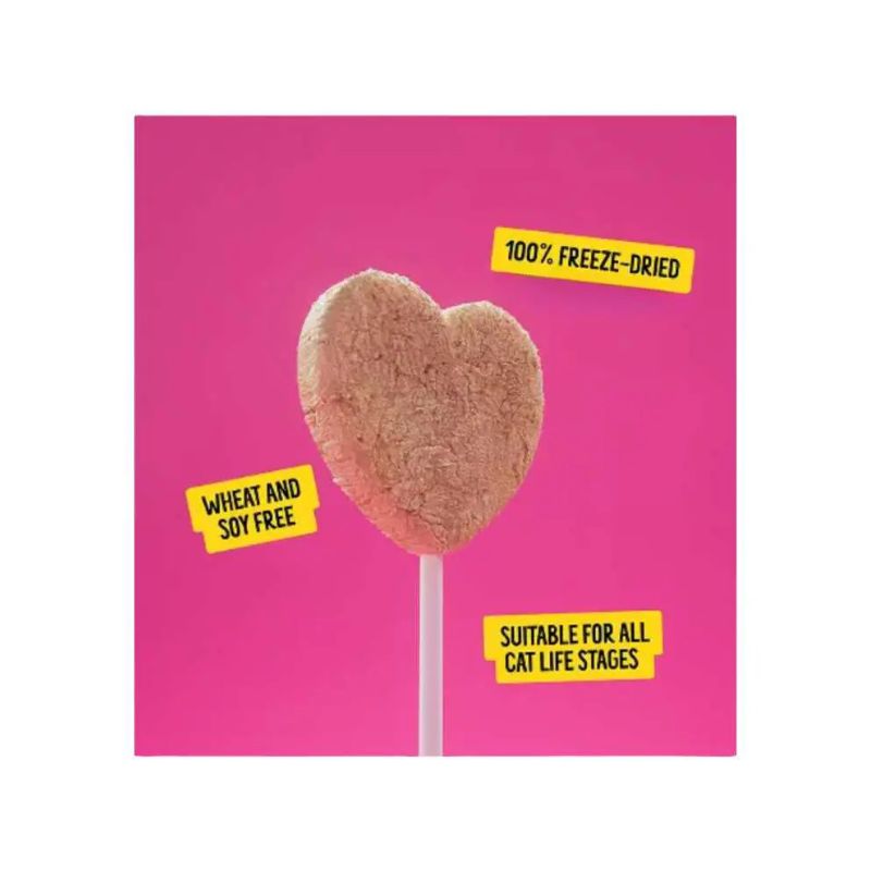 Bonkers Purr Pops Freeze Dried Chicken Λιχουδιά Γάτας 20gr (4x1,4gr)