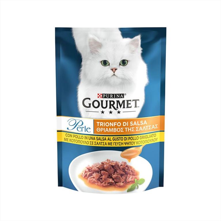 Gourmet Perle "Θρίαμβος της Σάλτσας" με Κοτόπουλο 85gr