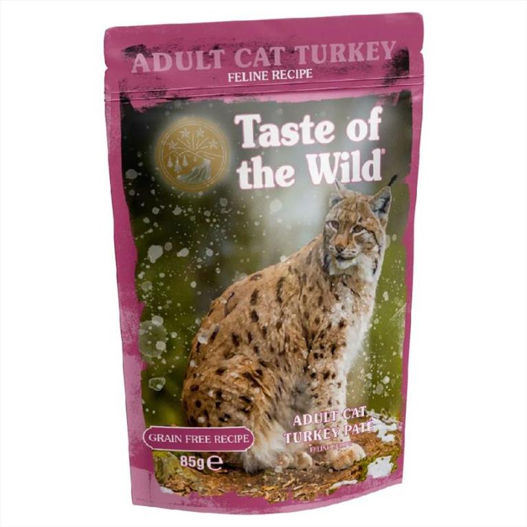 Taste of the Wild Adult Pate Pouch με γαλοπούλα 85gr