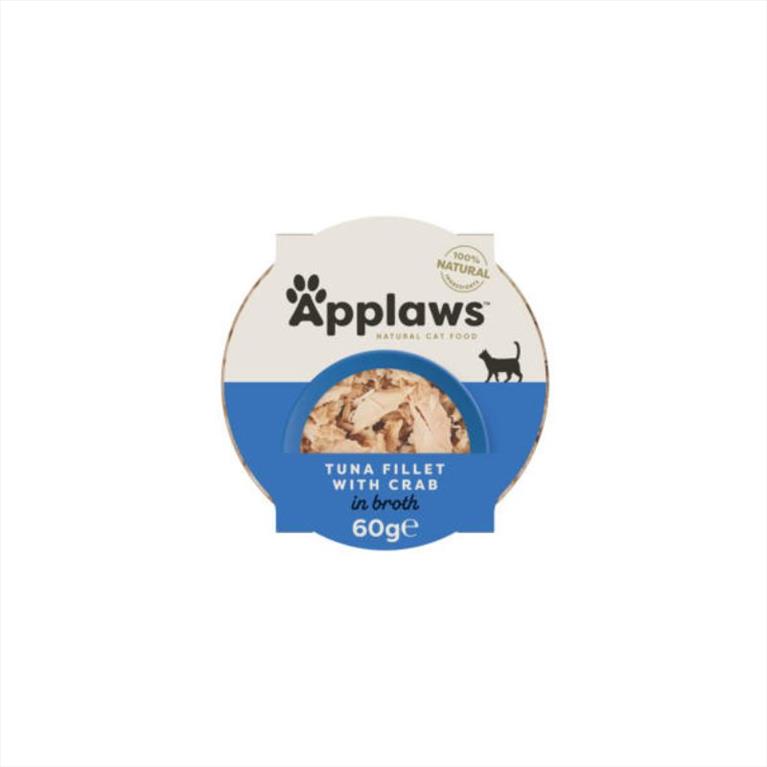 Applaws Adult με Τόνο και Καβούρι 60gr