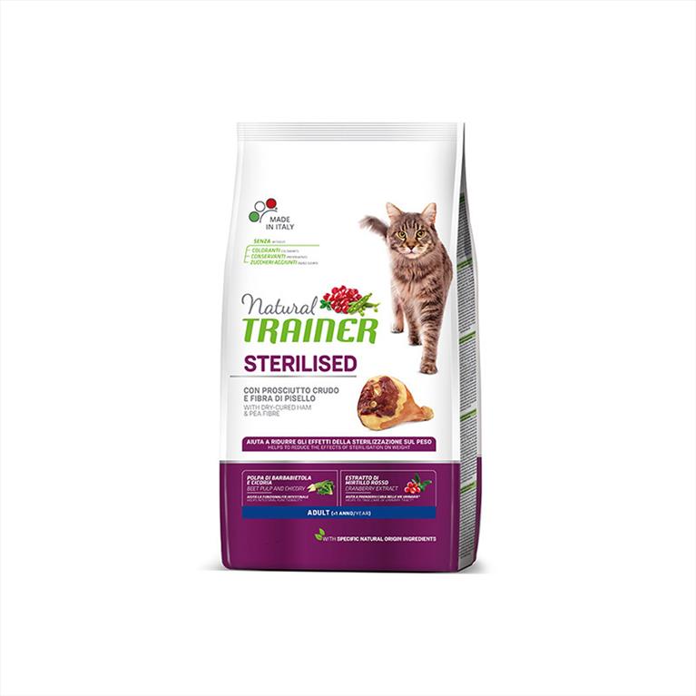 Natural Trainer Sterilised Adult με Προσούτο 300gr
