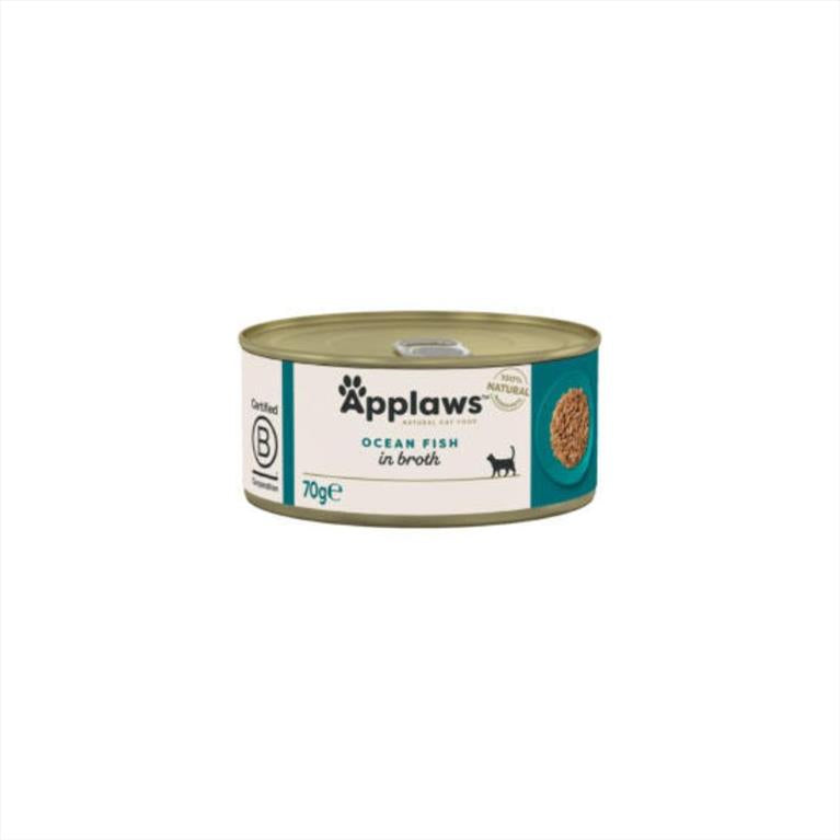 Applaws Adult με Ψάρια Ωκεανού 70gr