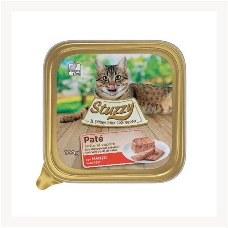 Stuzzy Cat Pate με Μοσχάρι 100gr