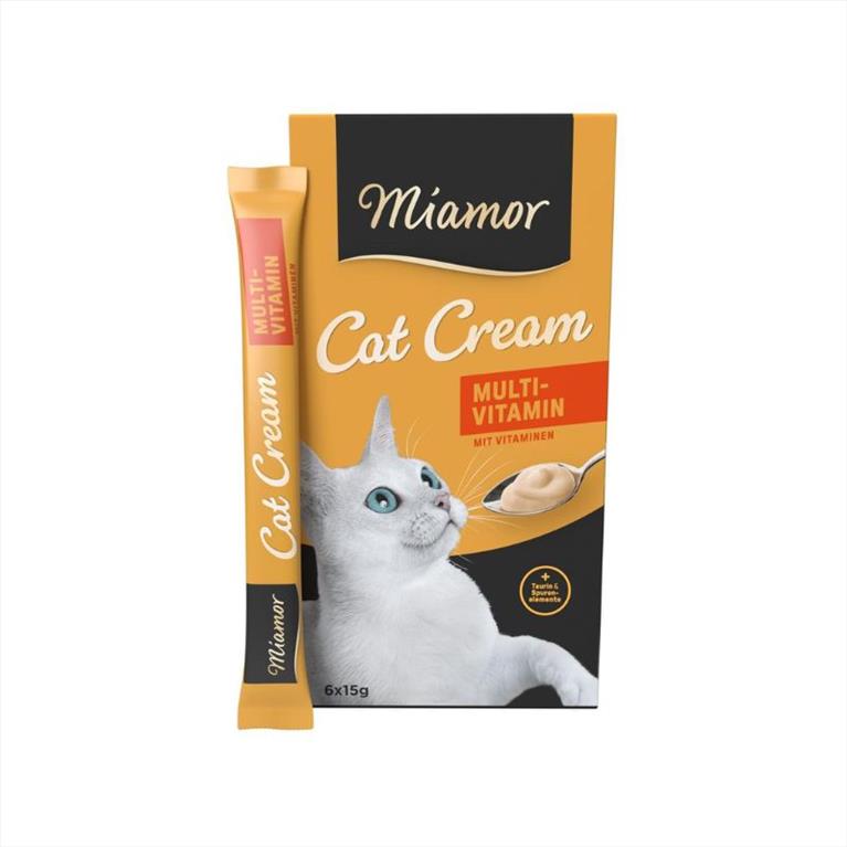 Miamor Λιχουδιά Cat Cream Multi-Vitamin 6x16gr