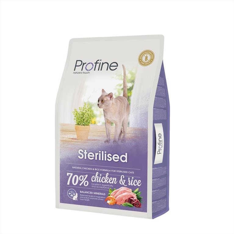 Profine Sterilised με Κοτόπουλο και Ρύζι 10kg