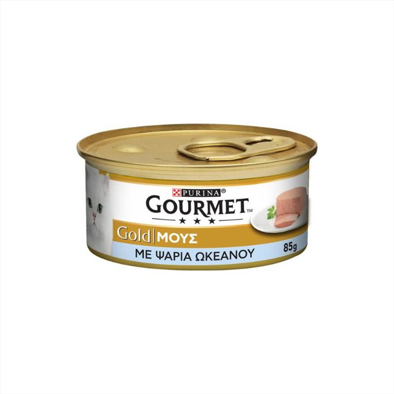 Gourmet Gold Μους με Ψάρια Ωκεανού 85gr