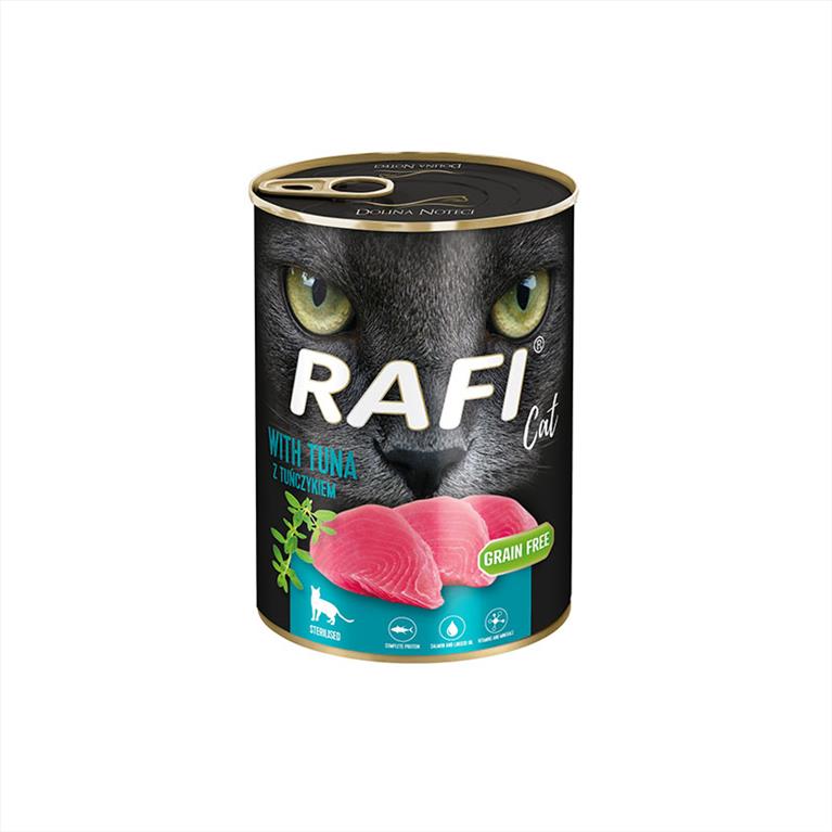 Rafi Cat Adult Πατέ Sterilised Τόνος 400gr