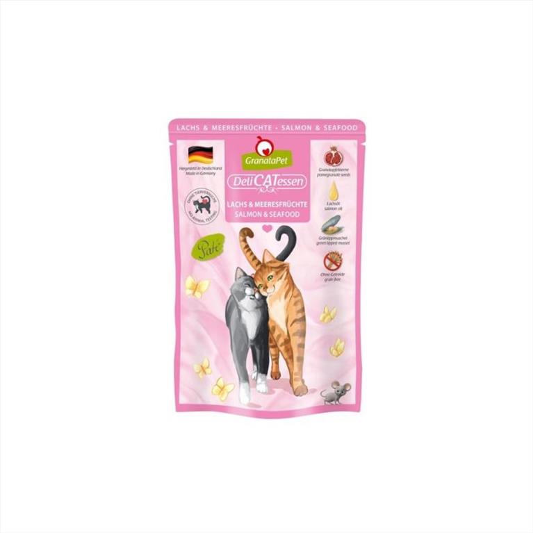 GranataPet Delicatessen με Σολομό και Θαλασσινά 85gr