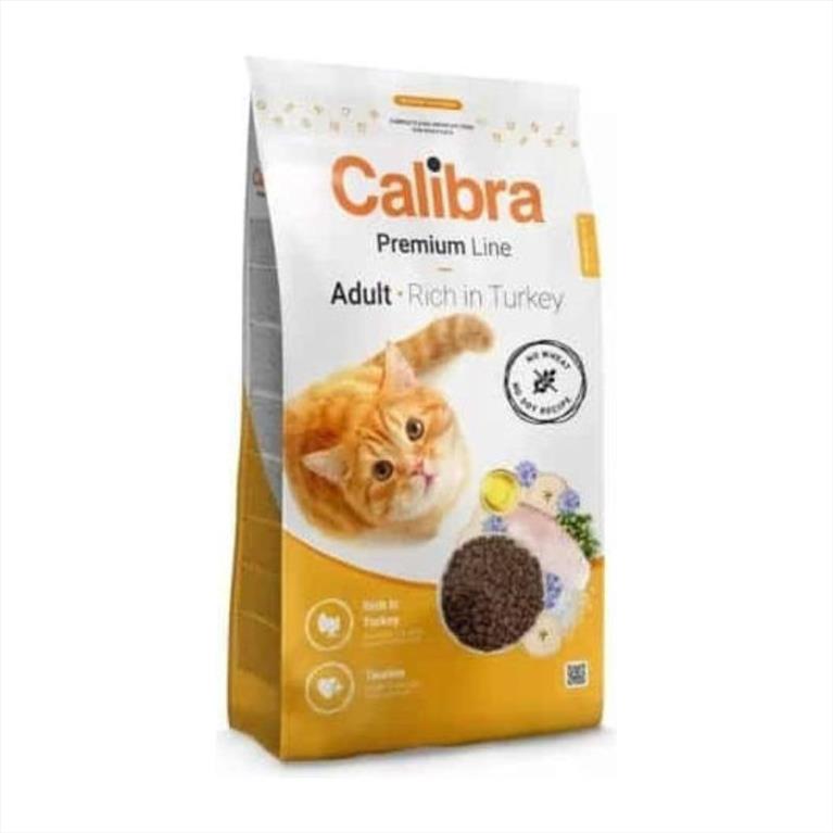 Calibra Premium Cat Adult με Γαλοπούλα 2kg