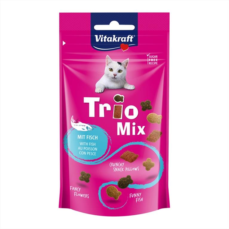 Vitacraft Trio Mix με Ψάρι 60gr