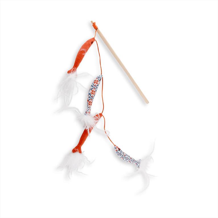AFP Παιχνίδι Γάτας Stick Vintage Fish με Catnip