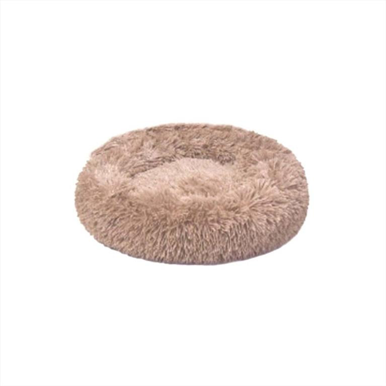 Κρεβατάκι στρογγυλό χουχούλικο Μπέζ 48x16cm