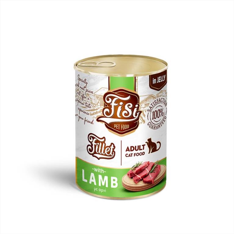 FISI Cat Adult Αρνί σε Ζελέ 400gr