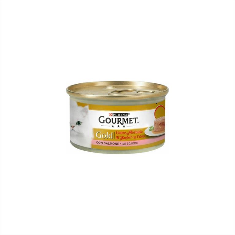 Gourmet Gold ''Η Καρδιά της Γεύσης'' με Σολομό 85gr