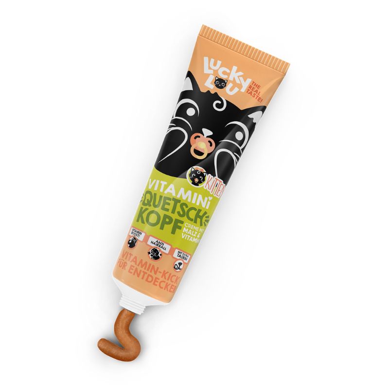 Lucky Lou Κρέμα Βύνης & Βιταμινών Kitten 100gr