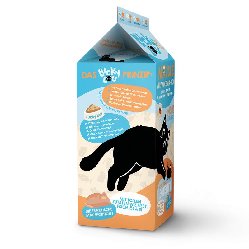 Lucky Lou Λιχουδιά Γάτας Mausle Multipack 28gr (20 Τεμ)