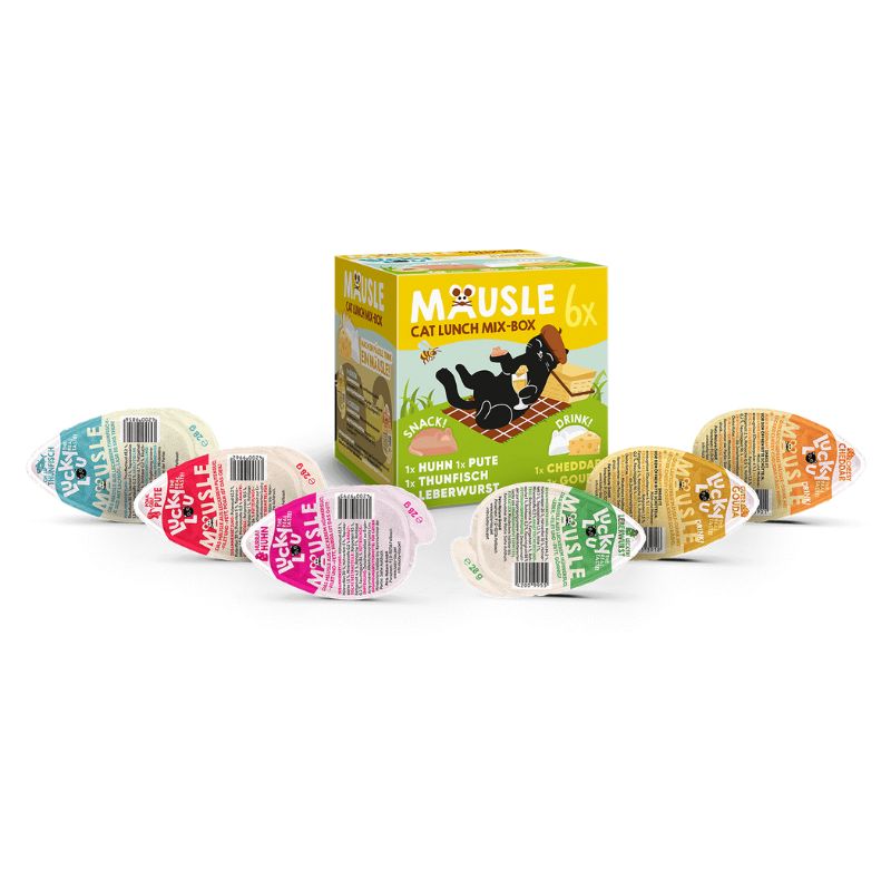 Lucky Lou Λιχουδιά Γάτας Mausle Multipack (6 Τεμ)