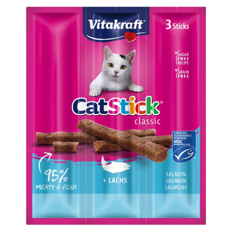 Vitakraft Cat Sticks με Σολομό 18gr (3τεμ)